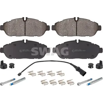 Brzdová destička Sada brzdových destiček, kotoučová brzda SWAG 33 11 0386