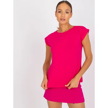 Dámské tričko Basic Feel Good Dámské tričko s krátkým rukávem Pakaw fuschiová S