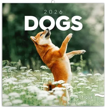 Kalendář Poznámkový kalendář Psi 2026