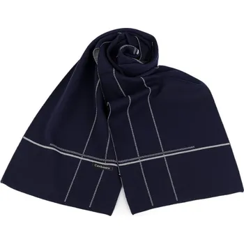 Šála Pánská šála 30x175 cm - 29 modrá tmavá