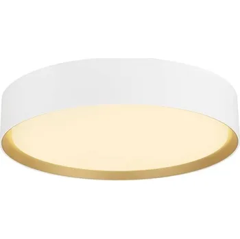 SLV - BIG WHITE AKCE - DECONA nástěnné a stropní svítidlo, kulaté, 2700/3000K, 18W, PHASE, bílé / zlaté - BIG WHITE (SLV) LA 1008579