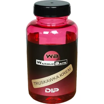 Návnadové aroma Dip na Návnady Warmuz Baits JAHODA KRÉMOVÝ DIP 150 Ml