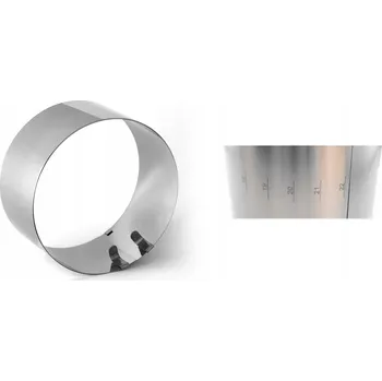 Forma na pečení NASTAVITELNÁ FORMA NA DORT FORMA 10 cm GRAVÍROVANÁ