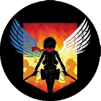 Obraz Placka/Odznak s motivem filmu, knihy, komiksu, anime Shingeki no Kyojin (Attack on Titan)