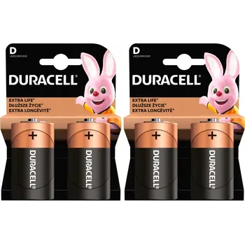 Článková baterie 2 x alkalická baterie Duracell LR20 D R20