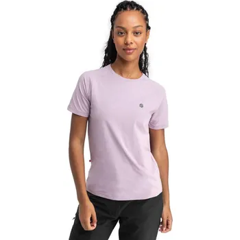 Pánské tričko SIROKO Dámské turistické triko s krátkým rukávem Stave Fialová L FIALOVÁ