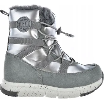 Dívčí sněhule Big Star dětské sněhule šedé, velikost 30