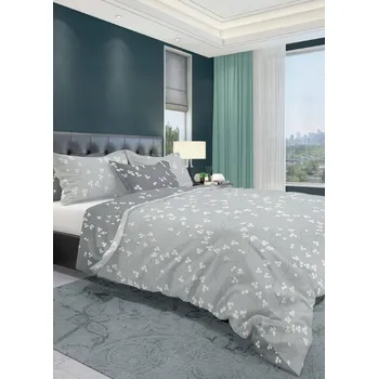 Povlečení Bavlněné Povlečení Květiny 007 FARO 160x200