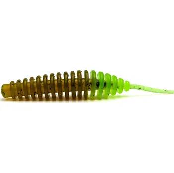 Umělá nástraha Gumová nástraha FishUp Tanta 2" 5,1cm #246 - Green Pumpkin / Chartreuse (9ks)