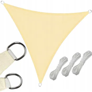 Krycí plachta SLUNEČNÍ PLACHTA VODĚODOLNÁ MARKÝZA 3x3x3m