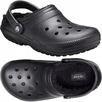 Dámské pantofle Crocs dámské nazouváky CLASSIC LINED CLOG 203591 velikost 36,5