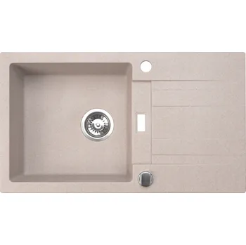 Granitový dřez Jednokomorový dřez Brenor Athena granit béžový