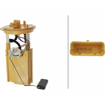 Palivové čerpadlo Palivová přívodní jednotka HELLA 8TF 358 316-761