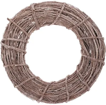 Věnec proutěný - pr. 30 cm, barva přírodní Barva: šedá