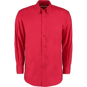 Pánská košile Kustom Kit Pánská košile KK105 Red 41 (16)