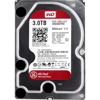 Interní pevný disk Pevný disk Western Digital Red 3TB SATA 3,5"