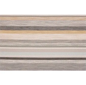 prostírání Prostírání plastové - pruhované, 45 x 30 cm Barva: Přírodní