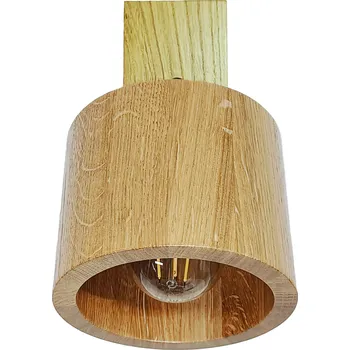 Nástěnné svítidlo Nástěnné svítidlo ANTILIA loft dřevěné DUB fi135 STYLOVÉ