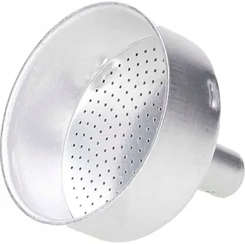 Příprava kávy Trychtýř se sítkem pro hliníkový kávovar PEDRINI na 3 šálky espressa K2