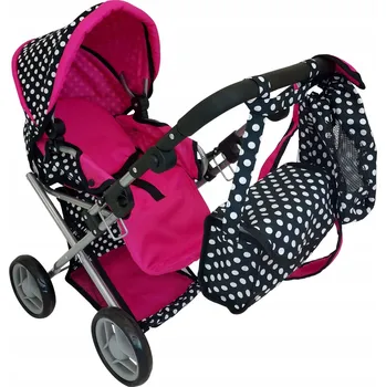 Kočárek pro panenku Kočárek pro panenky sada 2 v 1 MarioToys 9346 bez lalki