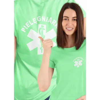 Dámské tričko Dámské tričko kulatý výstřihem, MedyczneKoszulki velikost XL