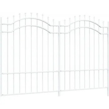 Bílý Oplocení plot 190 cm práškově lakovaná Ocel