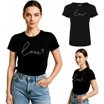 Dámské tričko Dámské tričko BAVLNA bavlny černé Captain Mike 5XL