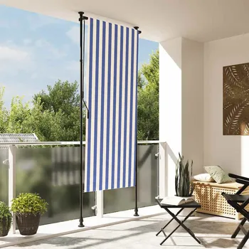 Roleta vidaXL Venkovní roleta 100 x 270 cm [368772] Barva: Modrá