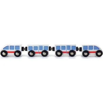 ostatní stavebnice Viga 50818 Magnetické dřevěné vláčkové Stavebnice