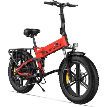 Jízdní kolo ENGWE Skládací elektrokolo, 48V 13Ah ENGWE ENGINE X 20" ČERNÁ|ČERVENÁ 2025
