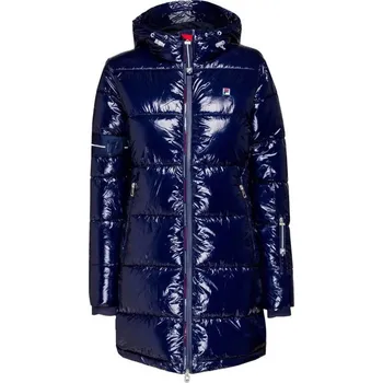 FILA Dámská lyžařská bunda Fila Sakura Puffer Coat MODRÁ