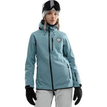 SIROKO Dámská snowboardová bunda W2-W Beluga Ocelově Modrá XS MODRÁ