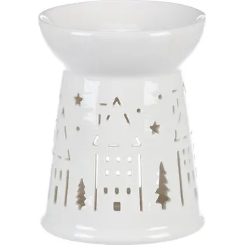 Koberec Aromalampa - vánoční, porcelán, barva bílá Barva: bílá