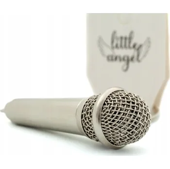 Přívěsek Na Klíče kovový mikrofon Little Angel
