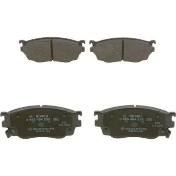 Brzdová destička Sada brzdových destiček, kotoučová brzda BOSCH 0 986 494 258