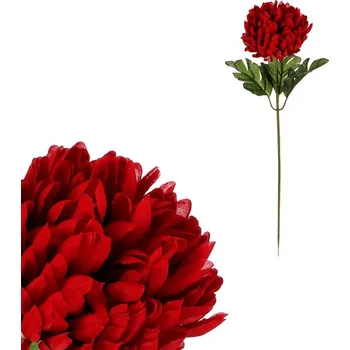 umělá květina Chryzantéma - umělá řezaná květina, červená Barva: Červená