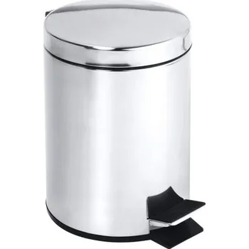 Odpadkový koš Bemeta odpadkový koš 12l, nášlapný, nerez lesk