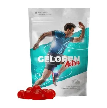 Kloubní výživa Geloren Active pomeranč kloubní výživa 400 g 90 želé