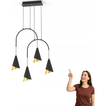 Závěsné svítidlo Italux Raalto 4-bodové LED integrované světlo