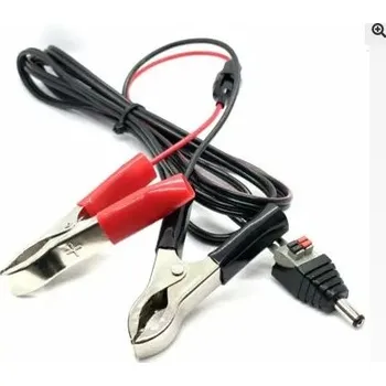 elektrický kabel Kabel pro připojení k 12V akumulátoru – krokosvorky VYPLAŠTO 471010