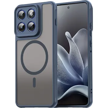 Pouzdro na mobilní telefon Techsuit - HaloFrost II MagSafe - Motorola Edge 70 - tmavě modrá