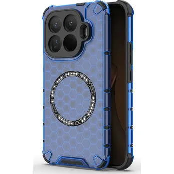 Pouzdro na mobilní telefon Techsuit - HoneyComb Shield MagSafe - Xiaomi 15T Pro - modrá