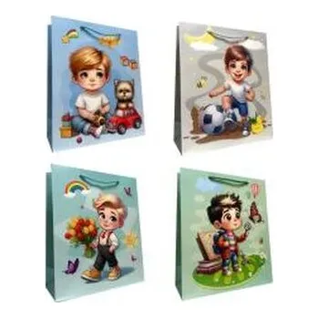 Set školních potřeb Torebka prezentowa dziecięca M chłopiec mix