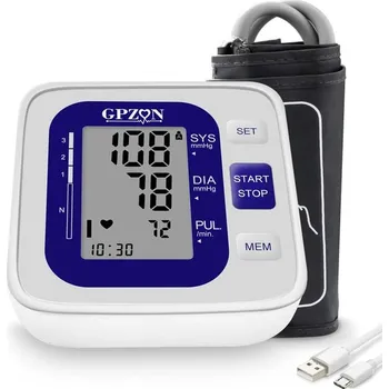 Tlakoměr Měřič krevního tlaku GPZON B26, bílý