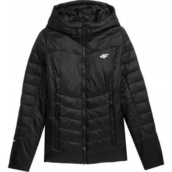 4F dámská péřová bunda s kapucí 4FAW23TDJAF279 velikost XS