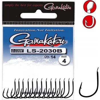 Rybářský háček Háčky na vodu, plovoucí, s protihrotem Gamakatsu LS-2030B 10 ks