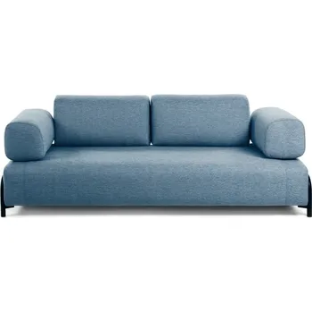 Obývací pokoj Modrá pohovka s područkami Kave Home Compo ID_1395239