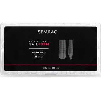 Šablony pro prodlužování nehtů Semilac 120 ks