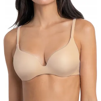 Dámské oblečení Sielei push-up podprsenka béžová velikost 70B