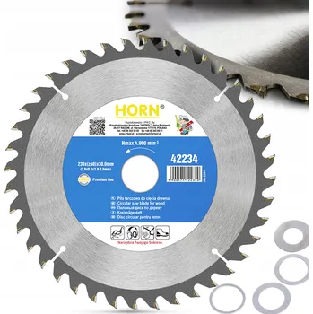 Pilový kotouč Kotoučová pila na dřevo 230x30,0 mm, vidiové zuby, 40 zubů